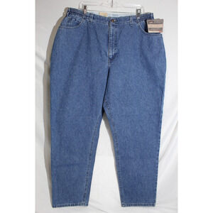 Lee Side Elastic Waist Tapered Leg Pepper Stone Blue Denim Jeans 24W-Med NWT